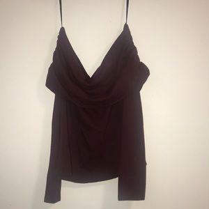 Off the shoulder long sleeve shirt✨